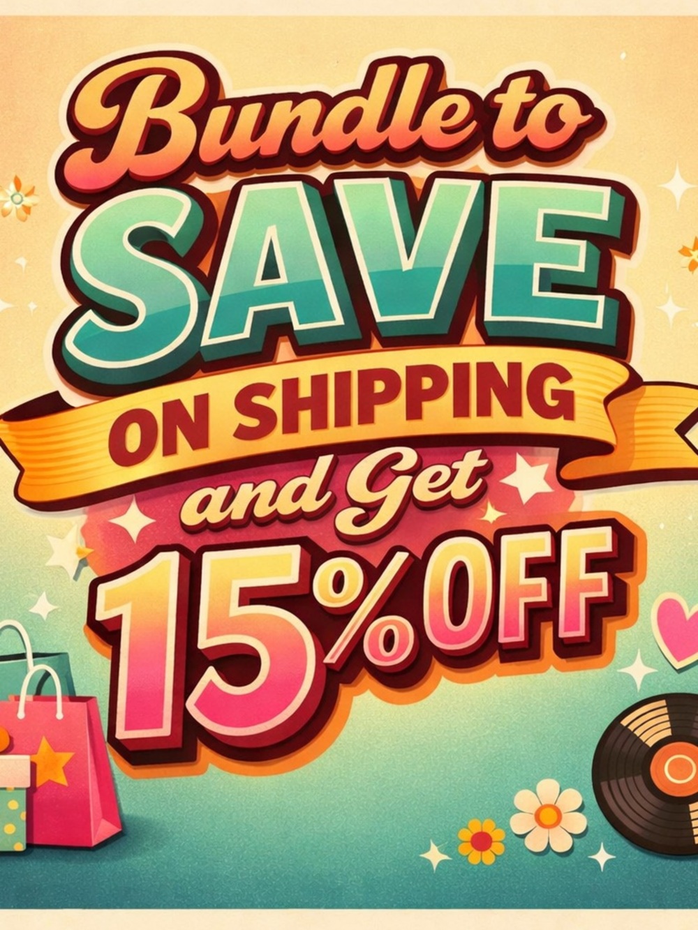 15% Off Bundles of 2 or more!
Save with combined shipping!